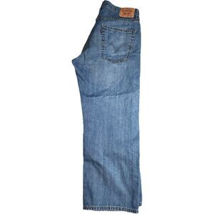 Levi's 569 Loose Straight Light Blue Denim Jeans Size 36 x 30